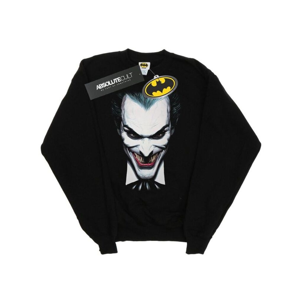 DC Comics Mens The Joker By Alex Ross Sweatshirt / Black